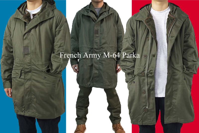 にゃーにゃjacketフランス軍 ライナー付 M64フィールドパーカー\u0026オーストリア軍パンツおまとめ.